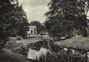 Charlottenhof bei Potsdam; Charlottenhof u Postupimi (černobílá fotografie) od Sasha Stone