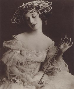 Pavlova v "Pohádkové panence" (černobílá fotografie) od Saul Bransburg
