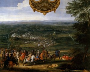 Třicetiletá válka (1618-1648): „Bitva u Nordlingenu v roce 1645“ Bitva u Alerheimu, nazývaná také druhá bitva u Nordlingenu (nebo Norlingue) dne 3. srpna 1645, se postavila Francii pod vedením Ludvíka II. prince Bourbonského (Bourbon-Conde) řekl Velký Cond
