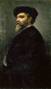 Autoportrét Saverio Francesco Altamura (1822-1897), olej na plátně