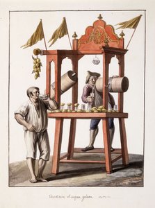 Prodejce ledové vody; Prodejce mražené vody, 1803