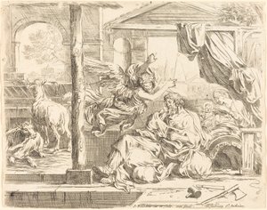 Sen svatého Josefa od Sébastien Bourdon