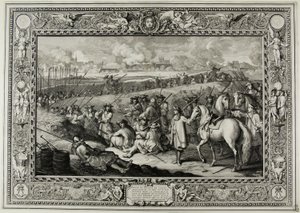 Obléhání turnaje MDCLXVII od Sébastien Le Clerc the elder