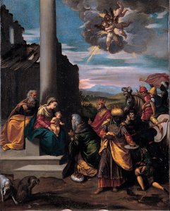 Klanění tří králů, 1575-1580