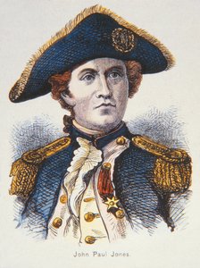 John Paul Jones (barevné lito) od School American