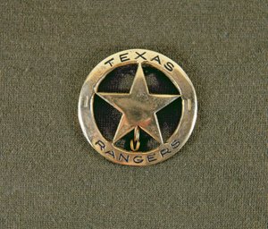 Odznak Texas Rangers (kov) od School American