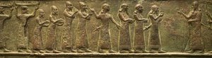 Balawatská brána ze starověké Asyrské říše (nízký reliéf) od School Assyrian