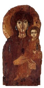 Virgin Hodighitria, ikona (dřevomalba, 7. století)