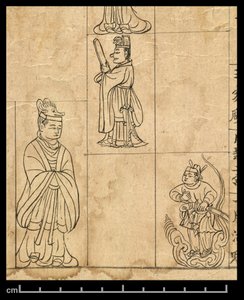 Almanach pro AD 978, Dunhuang Mogao, Čína, c.978 (inkoust na papíře) od School Chinese
