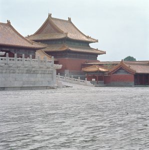 Dvoukřídlý pavilon a mramorová terasa, dynastie Ming (foto) od School Chinese