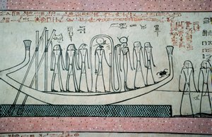 Luxor, Théby: NIL: (Tuthmosis nebo Thutmes) III. od School Egyptian