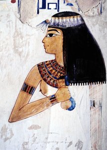 Luxor Théby: , Necropole des Nobles, Vallee des Nobles. Mennova hrobka (18. dynastie). od School Egyptian
