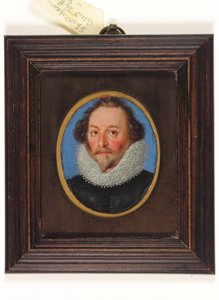 Gentleman jménem William Shakespeare (akvarel na pergamenu) od School English