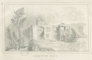 Biddulph Hall (starý) : kresba tužkou, nd [30. léta 19. století] (kresba) od School English