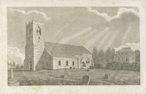 Blymhill Church: rytina od School English