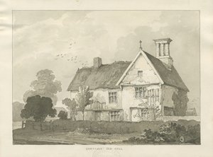Chatcull Old Hall: kresba perem a lavírováním od School English