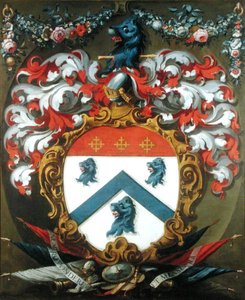 Erb sira Christophera Wrena (1632-1723) od School English