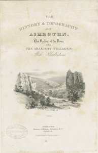 Dovedale - krajina: litografie (viněty) a [?19. století] (tisk) od School English