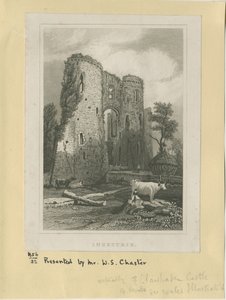 Ingestre - Hrad: ocelorytina a [?19. století] (tisk) od School English