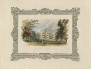 Ingestre Hall: ocelorytina (ručně barvená) od School English