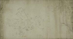 Mapa Willesden, Londýn (litho) od School English