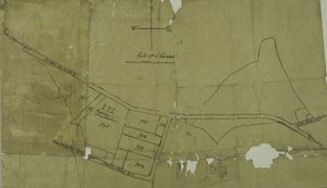 Mapa Willesden, Londýn (litho) od School English
