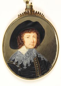 Princ Rupert (akvarel na pergamenu) od School English