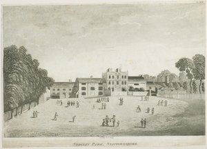 Škola Sedgley Park: rytina akvatinty, nd [c 1797] (tisk) od School English