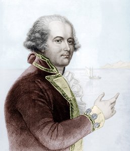 William Bligh (barevné rytí) od School English