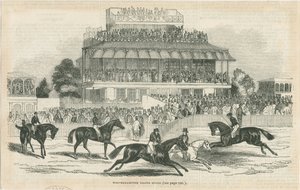 Wolverhampton - Grand Stand: dřevoryt, nd [c 1844] (tisk) od School English