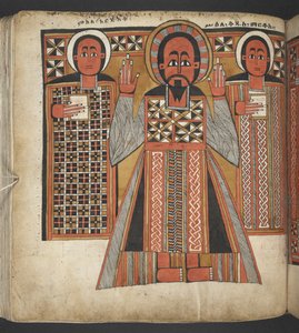 Nebo. 516, f.64v, ze „Čtyř evangelií“ (vellum)
