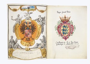 Stránky z alba Amicorum Philippa Hainhofera od School European
