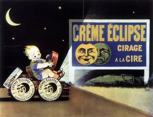 Reklama na leštění voskem “” Eclipse Creme”” od School French