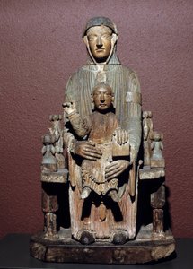 Umění Francie: (Auvergne), středověk. Riom, Musee Francisque Mandet od School French