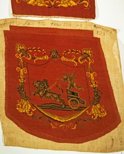Jádro židle, Paris (textil) od School French