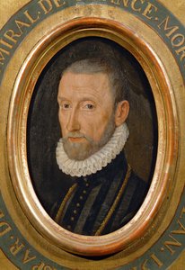 Gaspard de Coligny, admirál, státník, vůdce hugenotské strany, zavražděn během svatého ... od School French