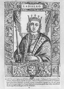 Ladislaus Magnanimous (rytina) od School French