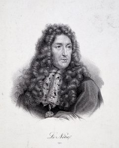 Portrét Andre Le Notre (Lenotre od School French