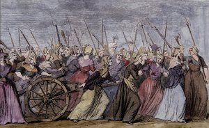 Pochod žen ve Versailles, 5. října