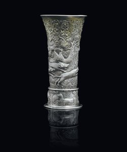 Kádinka, Transylvánie, cca 1650 (balíkové zlacené stříbro)