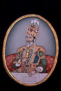 Portrét Šáha Džahána od School Indian
