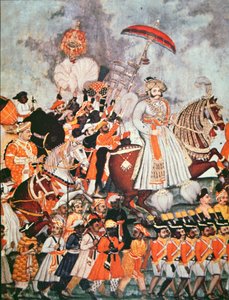 Velký Akbar (barva litho) od School Indian