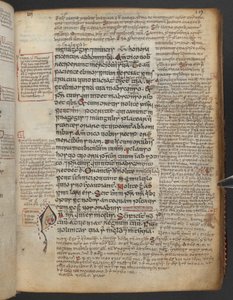 Harley 1802, f.19r, zdobená iniciála 