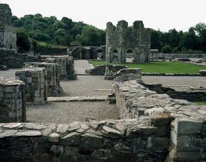 Mellifont Abbey se nachází v blízkosti Drogheda