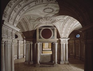 Krypta kostela sv Martino ai Monti, 4.-5. století od School Italian
