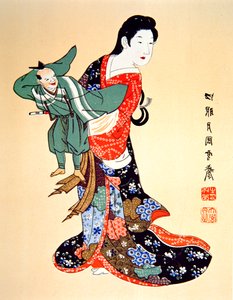 Kultura starého Japonska - loutkář Bunraku od School Japanese