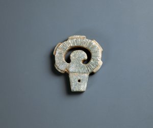 Rukojeť pazourkové zbraně, období Jomon 10000-300 př.n.l od Japanese School