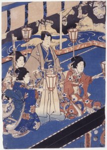 Bez názvu (barevný dřevoryt) od School Japanese