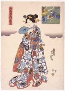 Bez názvu (barevný dřevoryt) od School Japanese