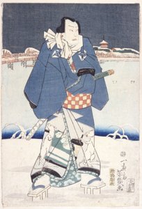 Bez názvu (barevný dřevoryt) od School Japanese